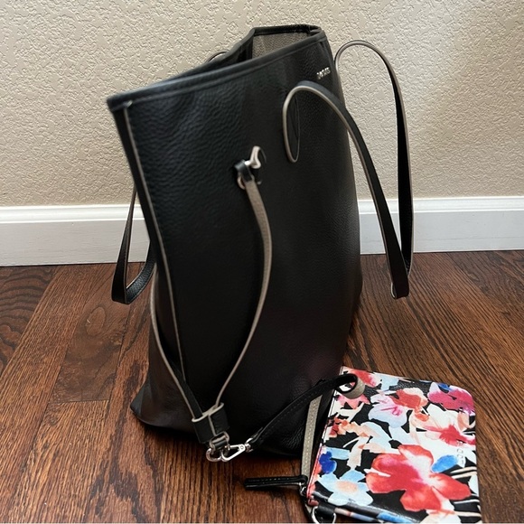 Lodis Bliss Pebbled Leather Bundle, Tote Bag, Purse, Wallet, Wristlet Shoulder - Picture 7 of 16